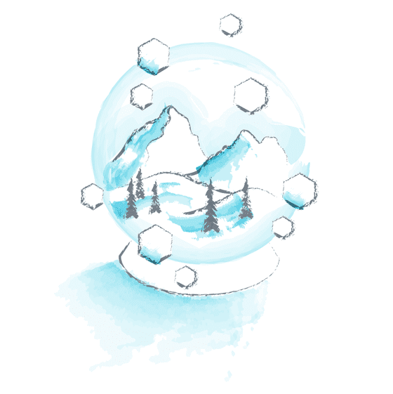 HERE Snowfall Illustration